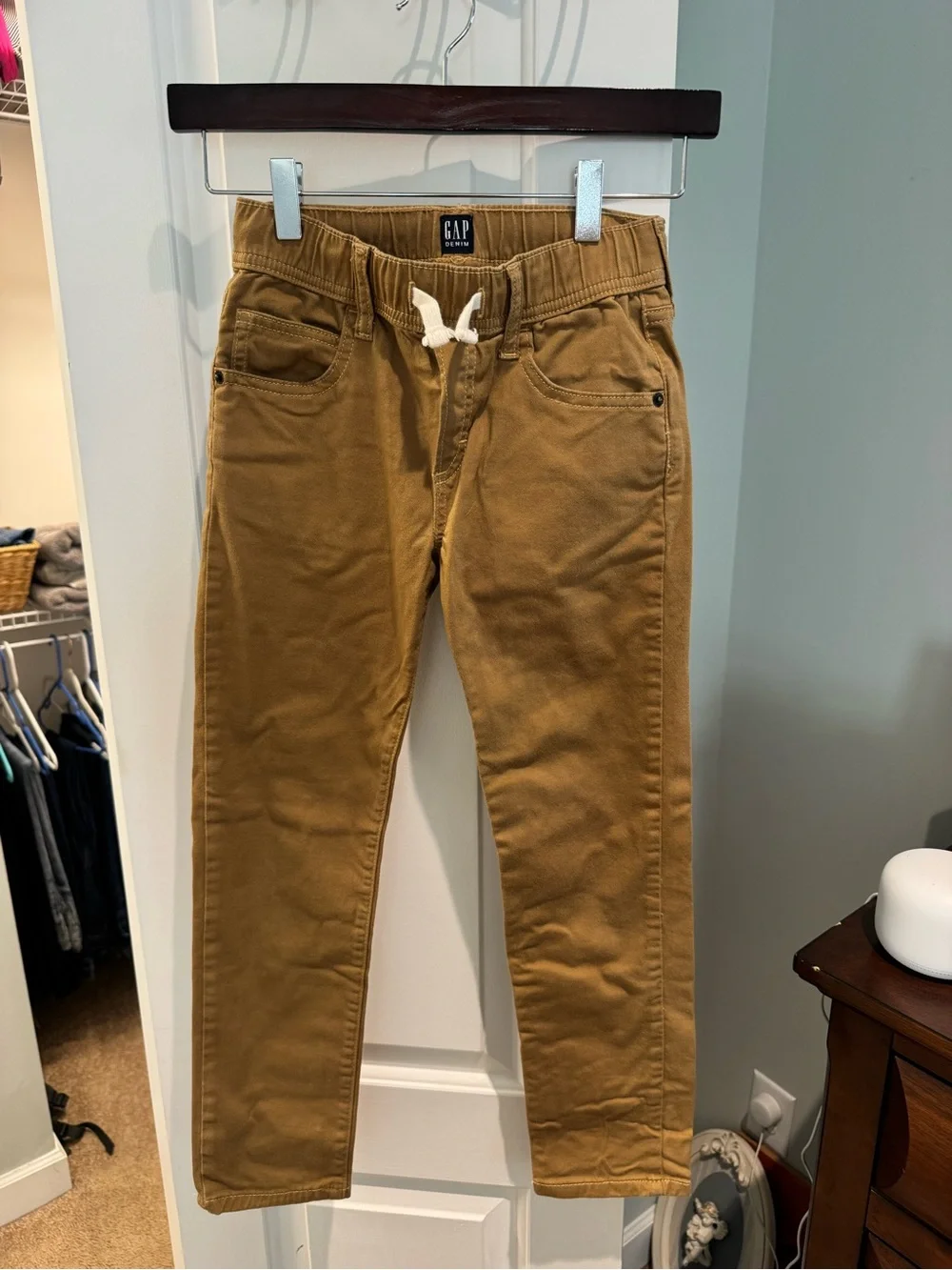 GAP Kids Tan Drawstring Jogger Pants